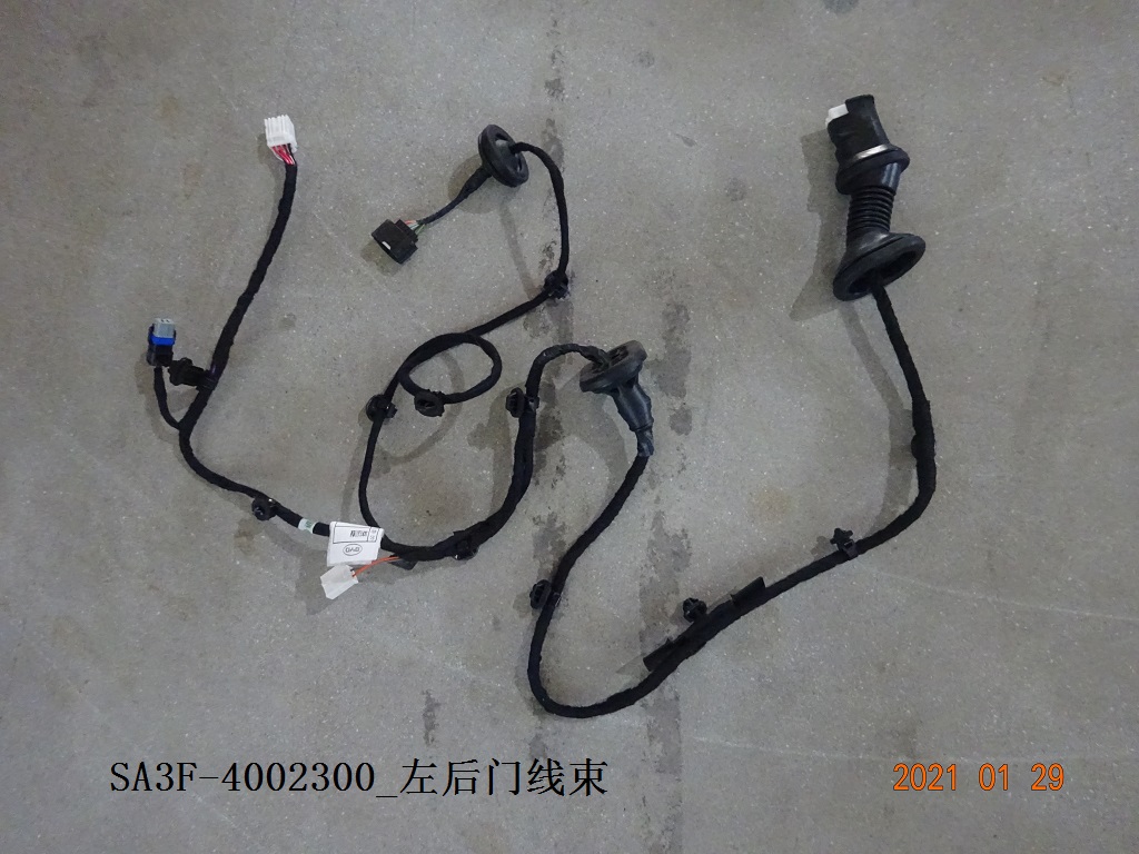 Left Rear Door Wiring Harness