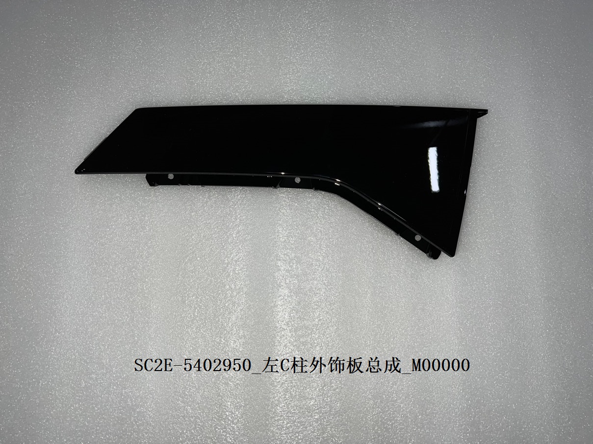 Left C-Pillar Exterior Trim Panel Assembly