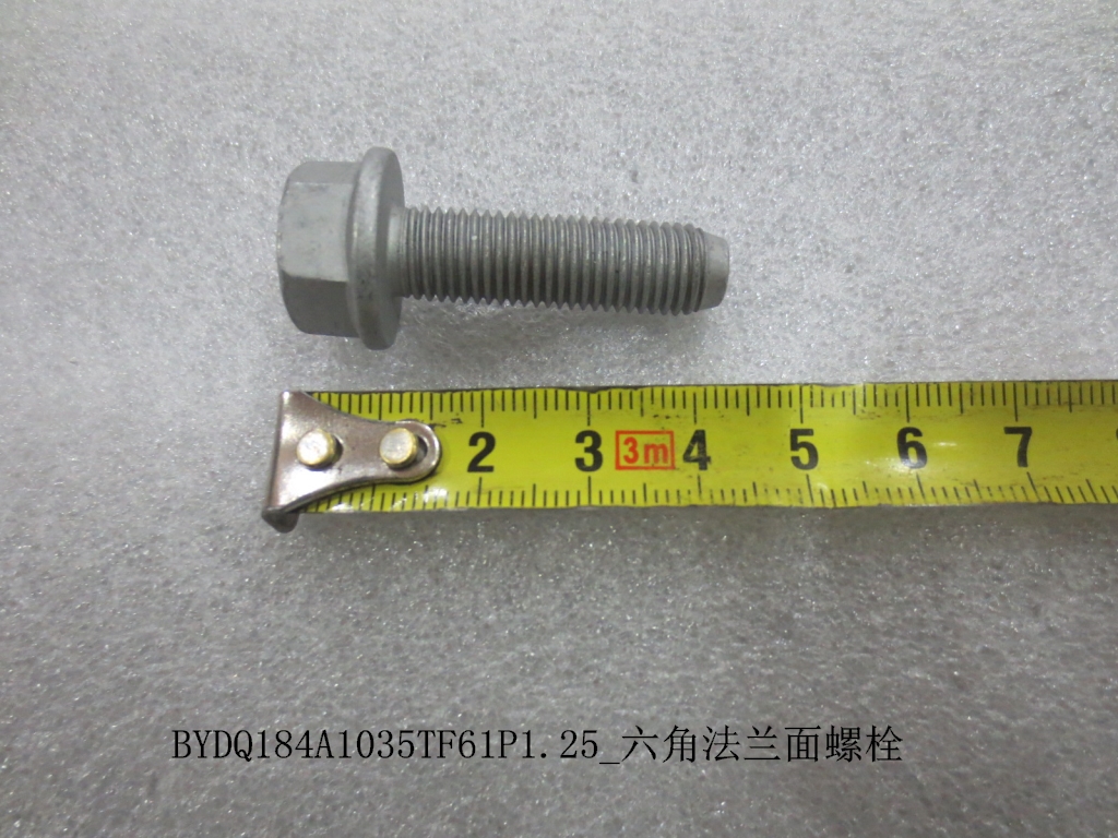 BYDQ184A1035TF61P1.25_Hex Flange Bolt