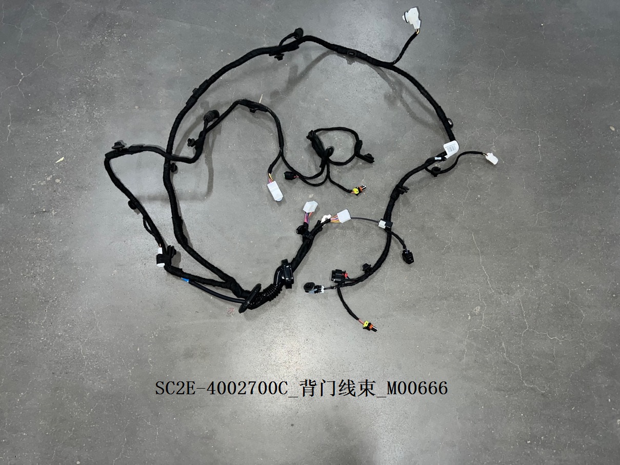 Tailgate wiring harness