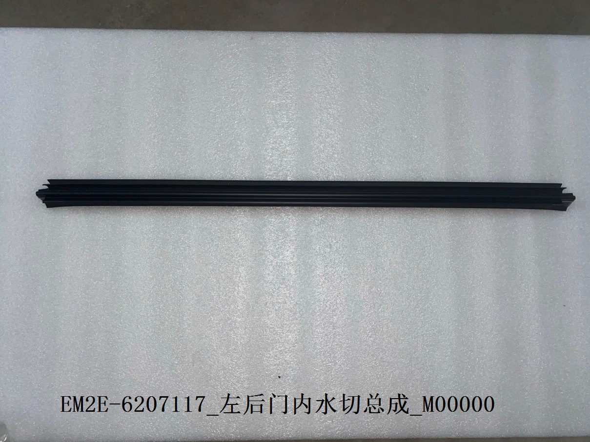 Left rear door inner weatherstrip assembly
