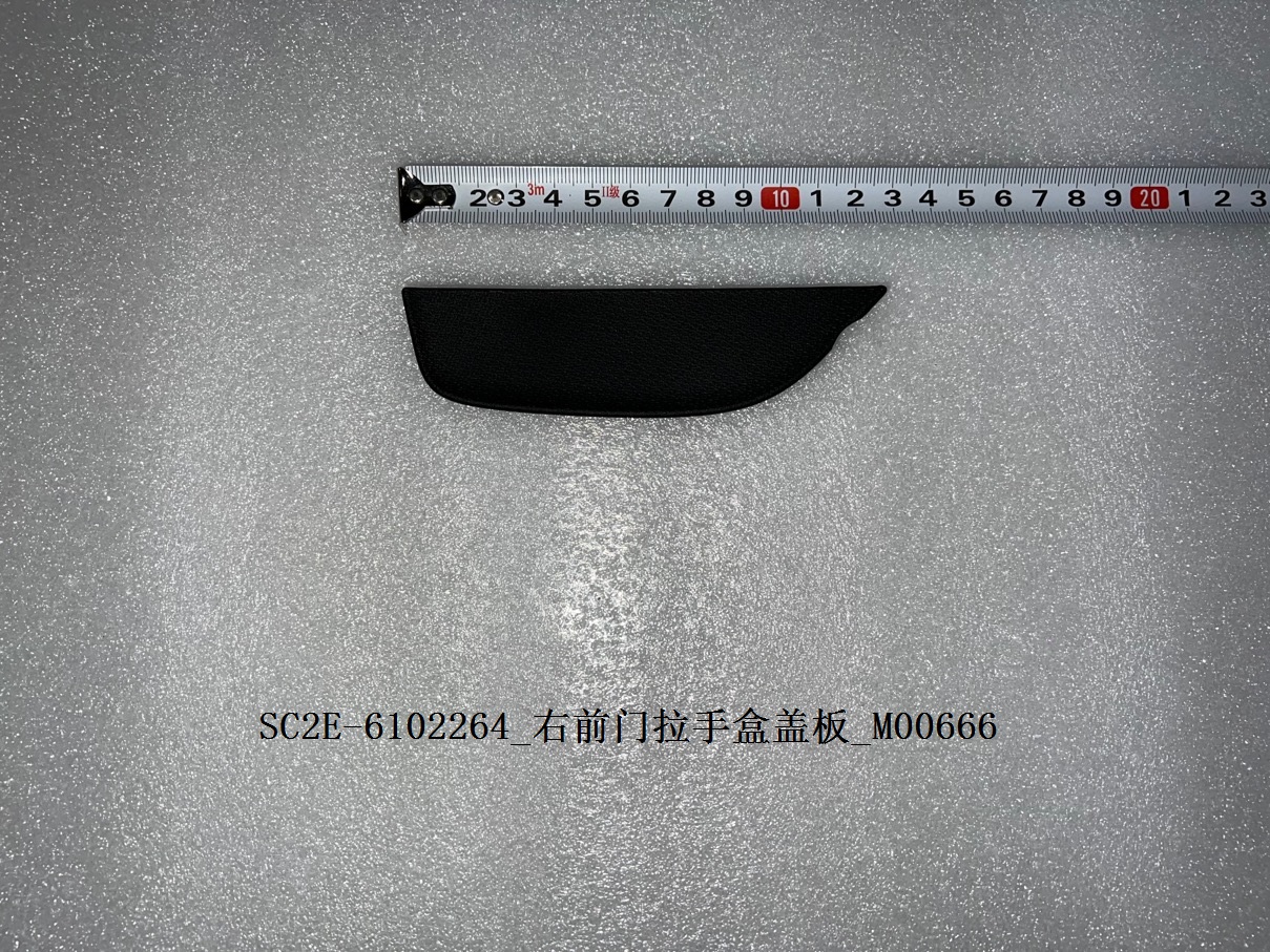 Right front door handle box cover plate