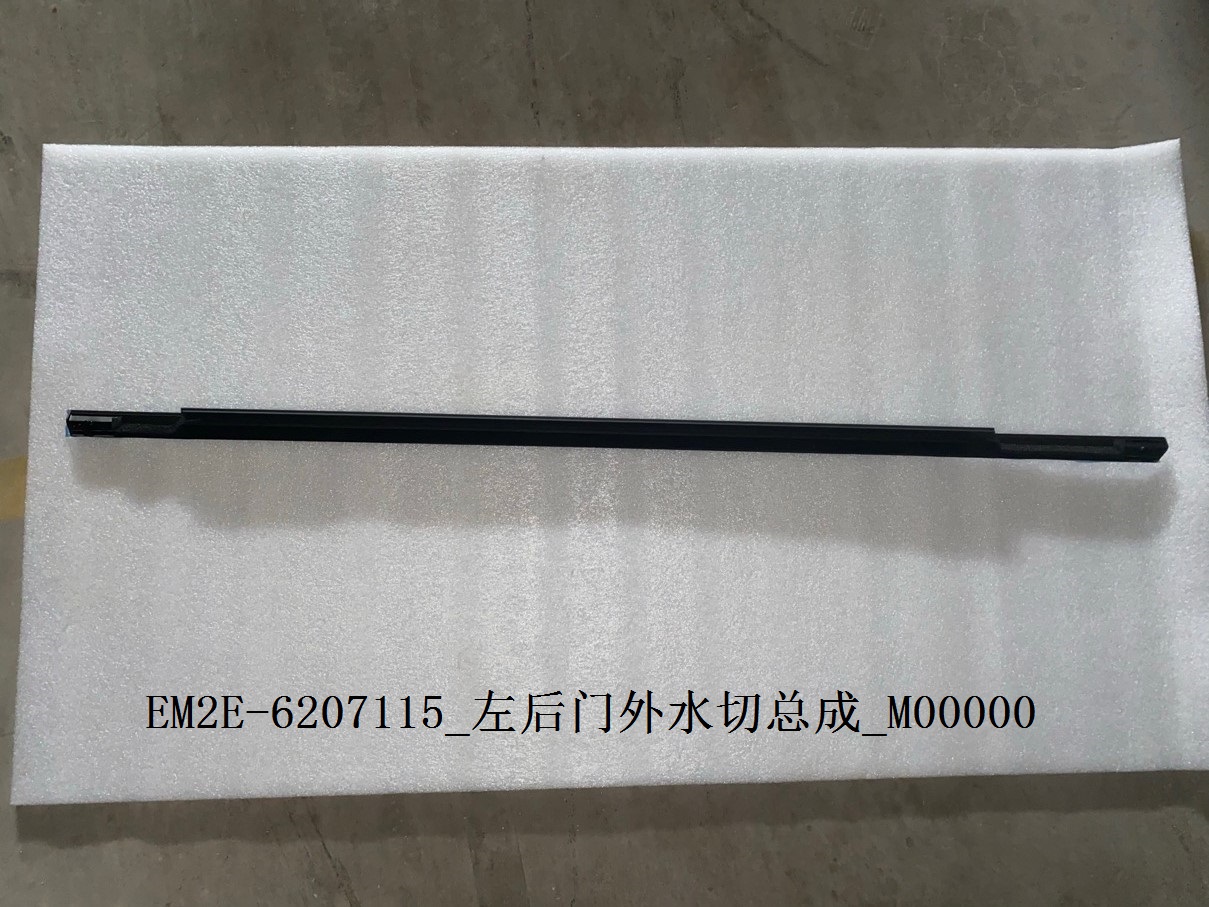 Left rear door outer weatherstrip assembly