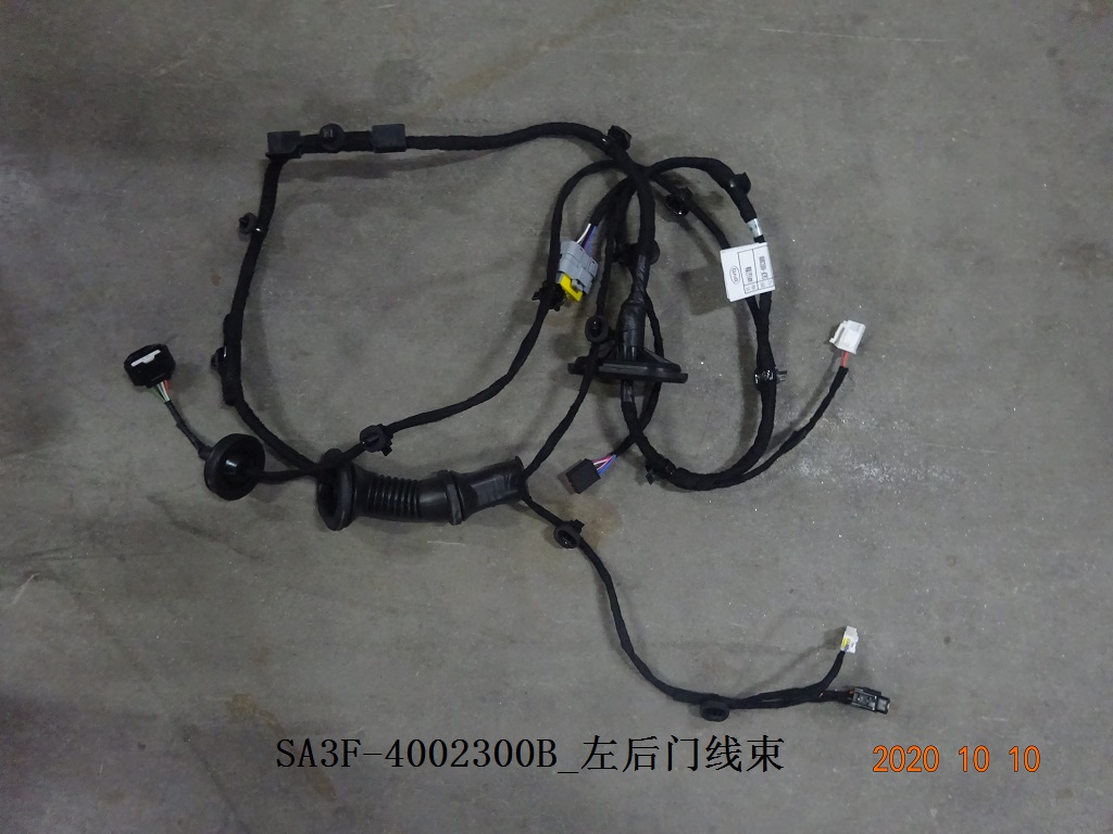 Left Rear Door Wiring Harness
