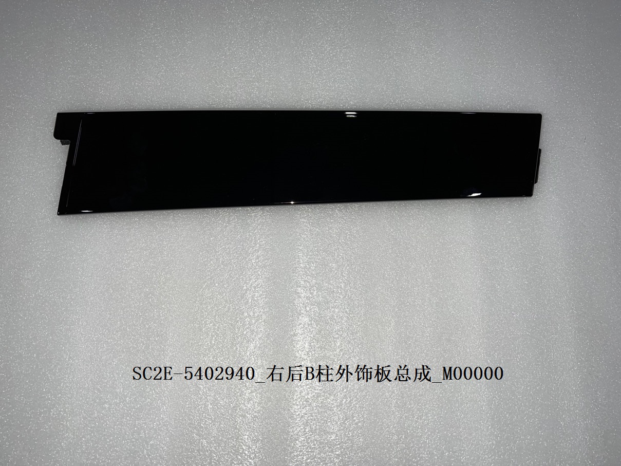Right Rear B-Pillar Outer Trim Panel Assembly