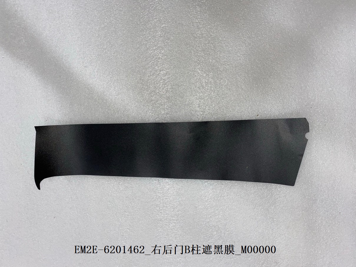 Right Rear Door B-Pillar Black-Out Film