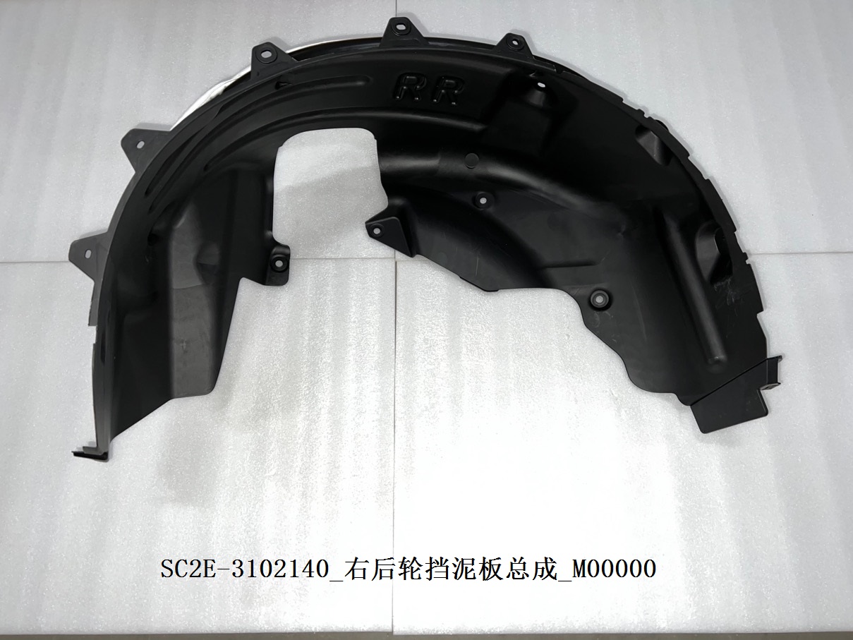 Right Rear Wheel Mudguard Assembly