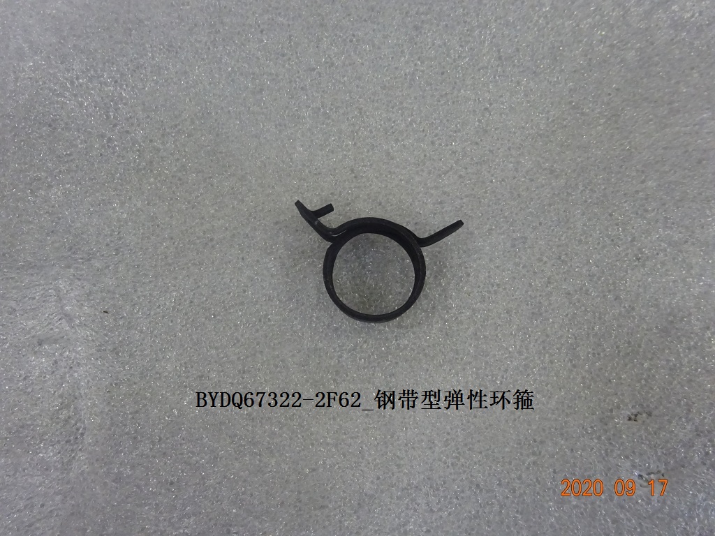 BYDQ67322-2F62_Steel Band Spring Ring Clamp