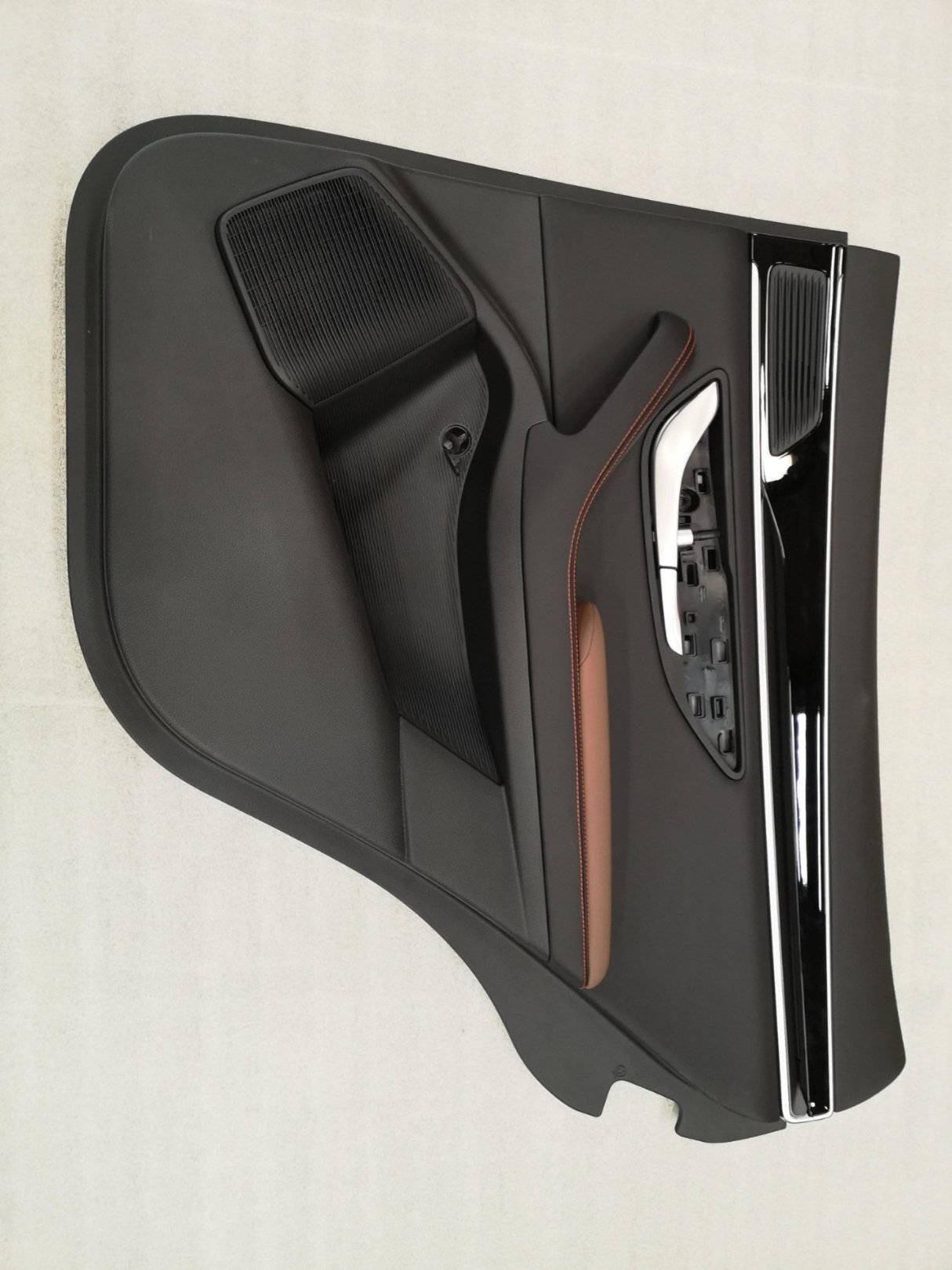 Right rear door trim panel assembly - Deep Black 5