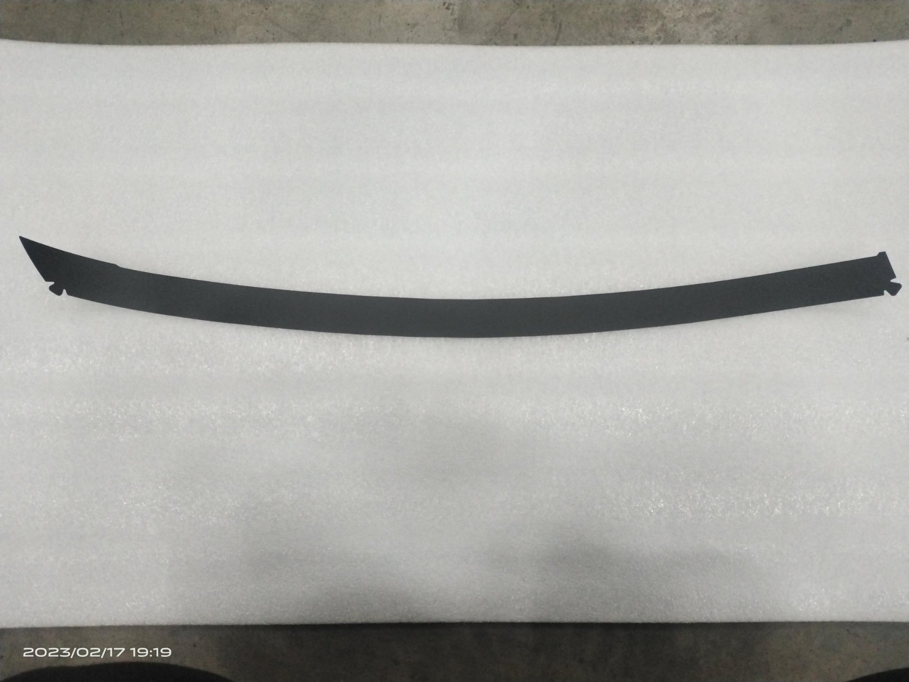 Right Front Door Window Frame Blackout Film