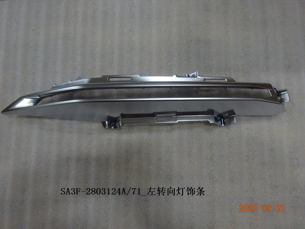 Left Turn Signal Trim Strip