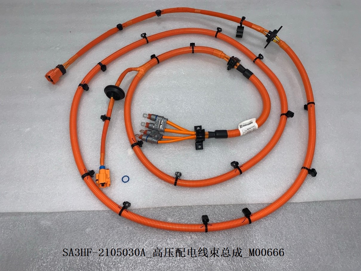 High-Voltage Power Distribution Wiring Harness Assembly