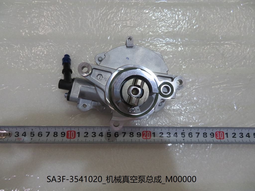 Mechanical vacuum pump assembly