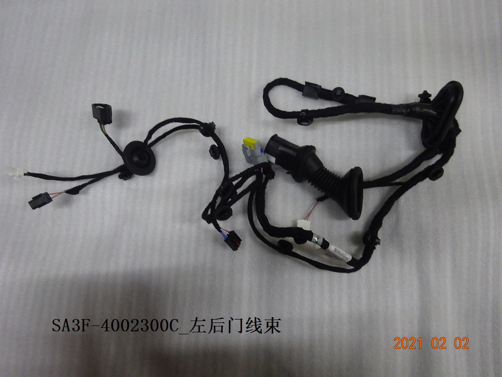 Left Rear Door Wiring Harness