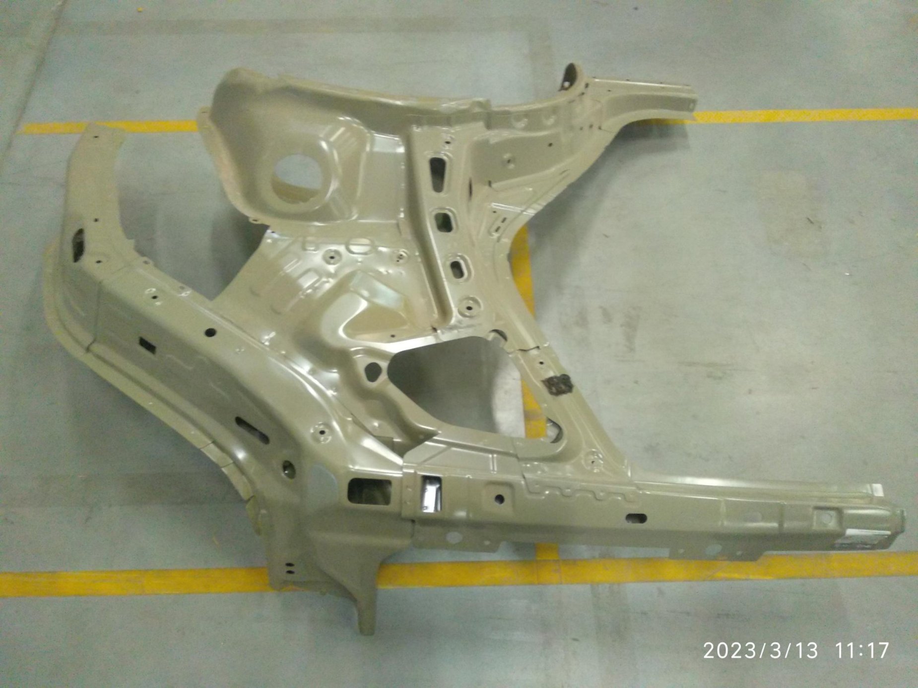Left Bodyside Rear Assembly