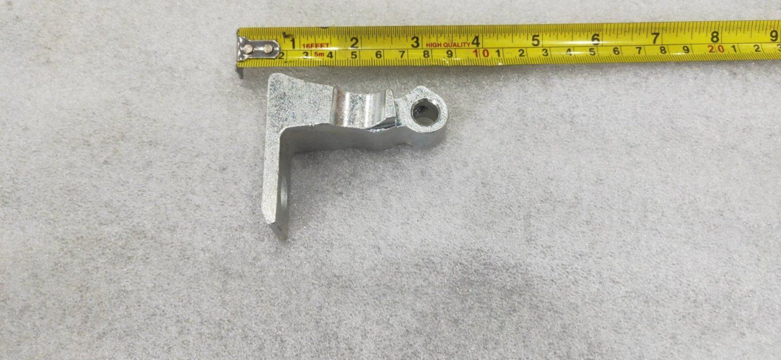 Left Rear Door Upper Hinge Seat Plate