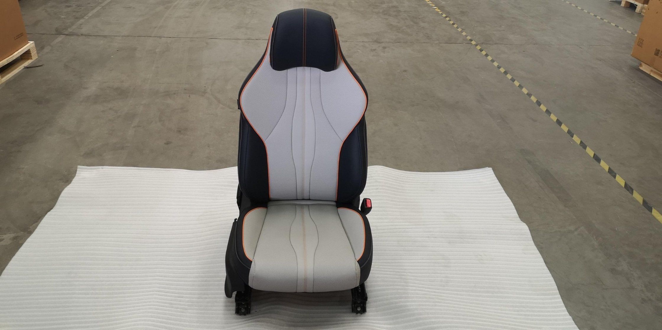 Front Passenger Seat Assembly - Mist Grey