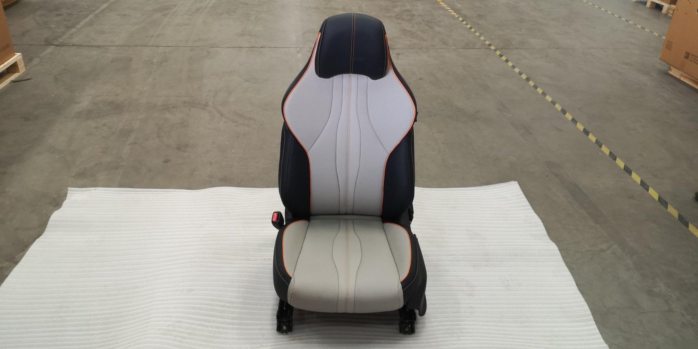 Driver Seat Assembly - Mist Grey