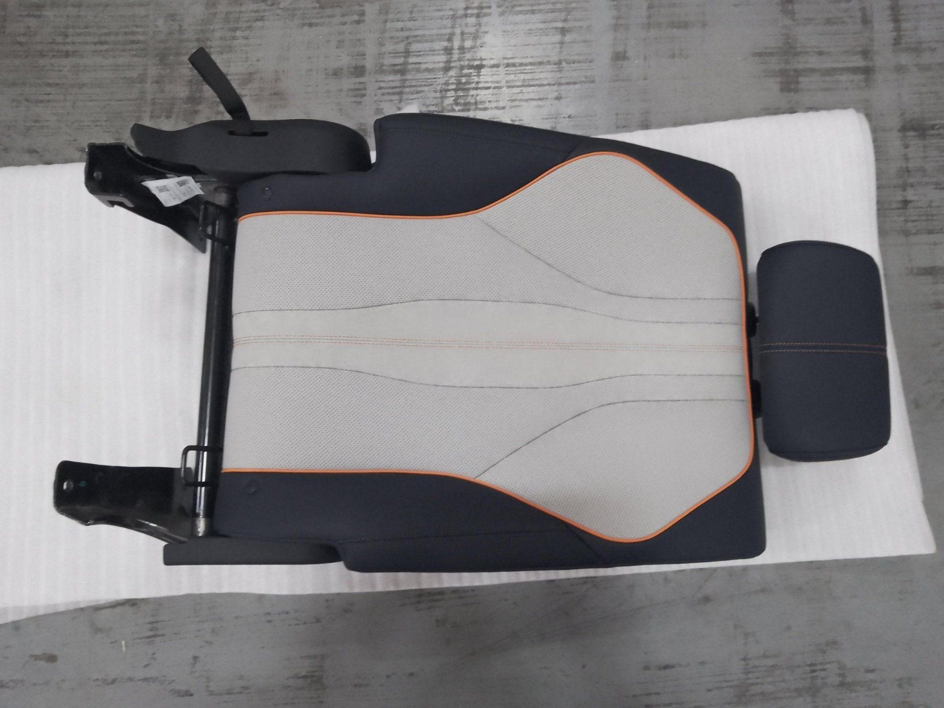 Rear Right Seatback Assembly - Mist Grey