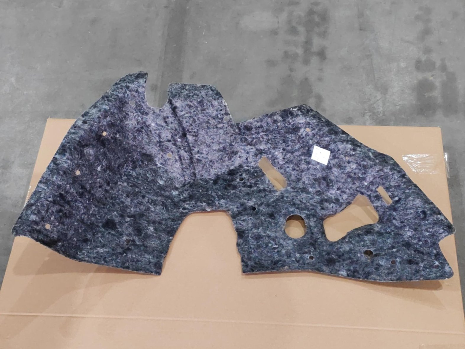 Right Rear Wheel Housing Sound Insulation Pad