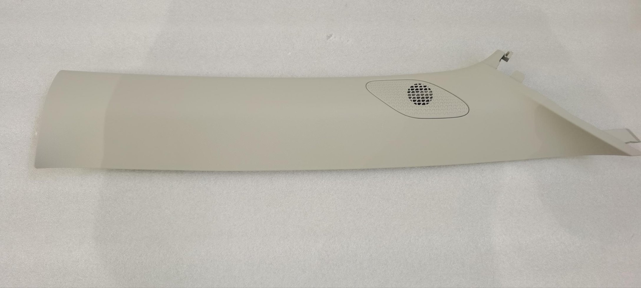 Right A-Pillar Upper Trim Panel Assembly - Mist Grey