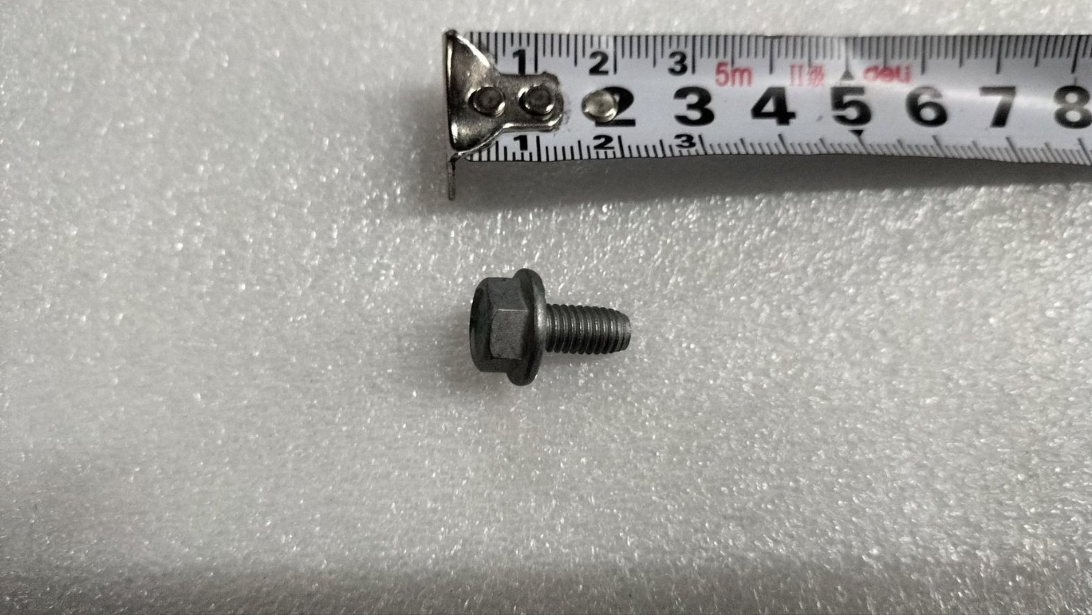 Q1800612T1F61HP1_Hex Flange Face Serrated Bolt