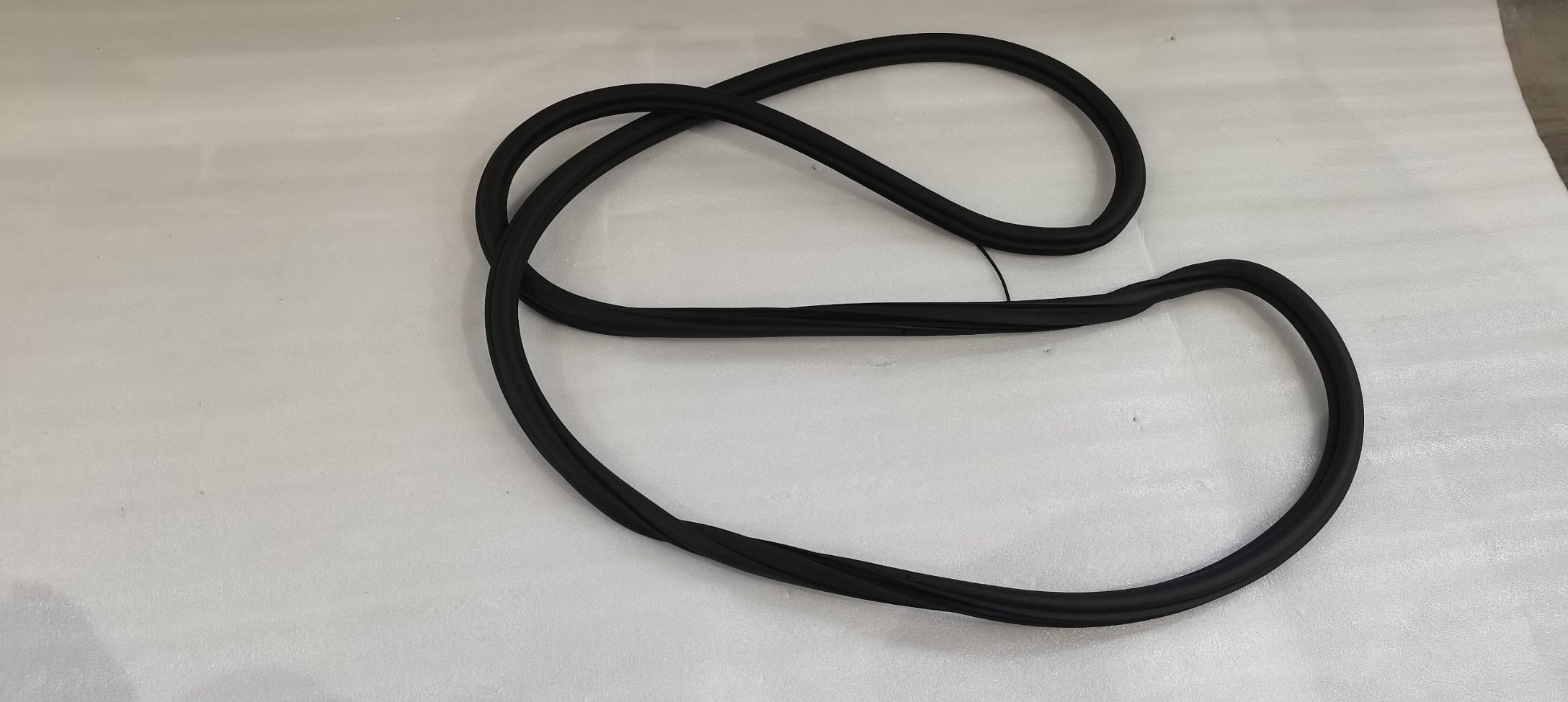 Left front door frame weatherstrip