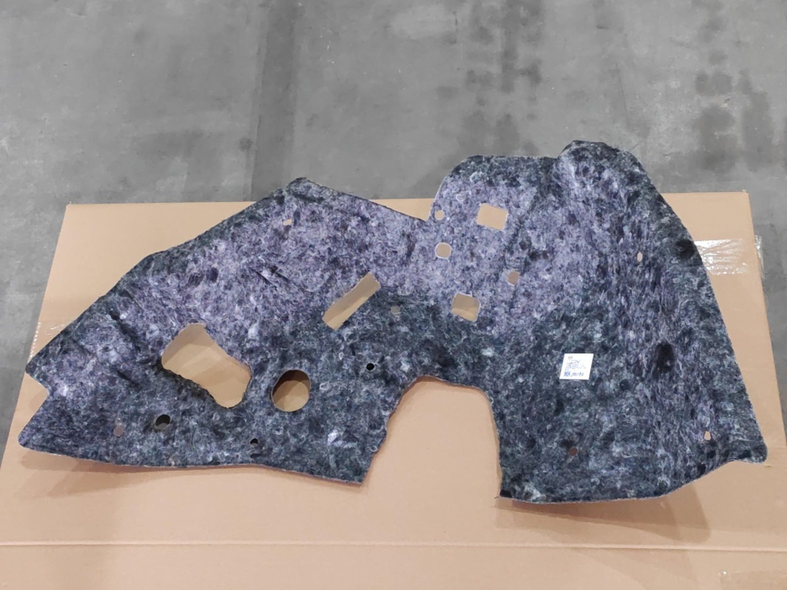 Left Rear Wheel Housing Sound Insulation Pad