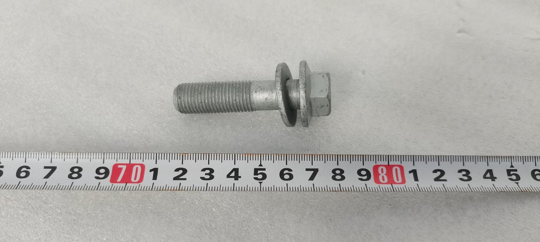BYDQ183C1455TF61SKP1.5 Hex Flange Bolt and Plain Washer Assembly
