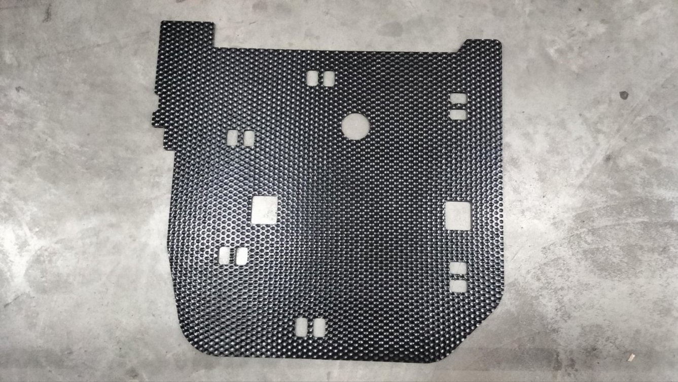 Left Rear Seatback Honeycomb Panel