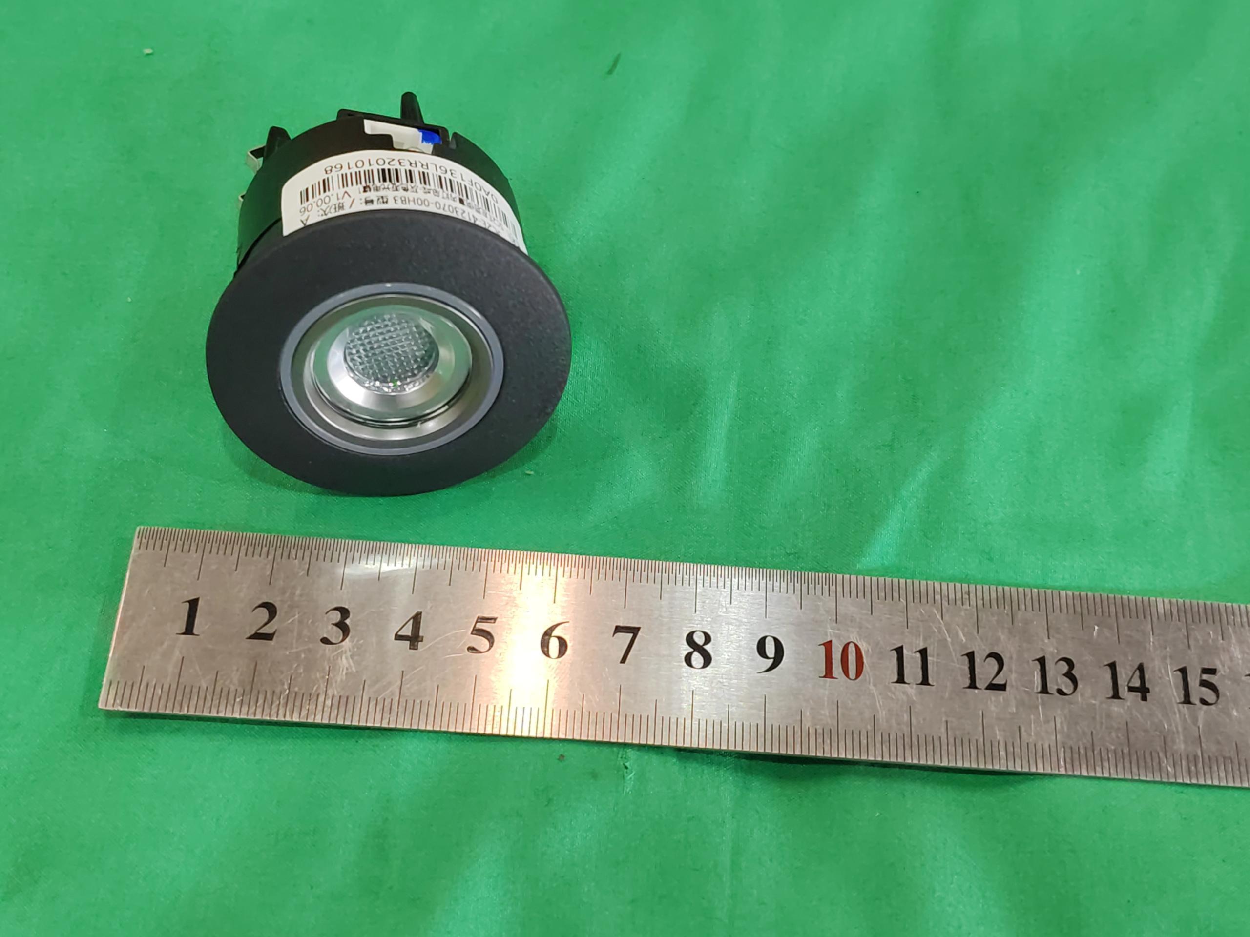 Left Rear Side Interior Light Assembly - Matte Grey Plating 1