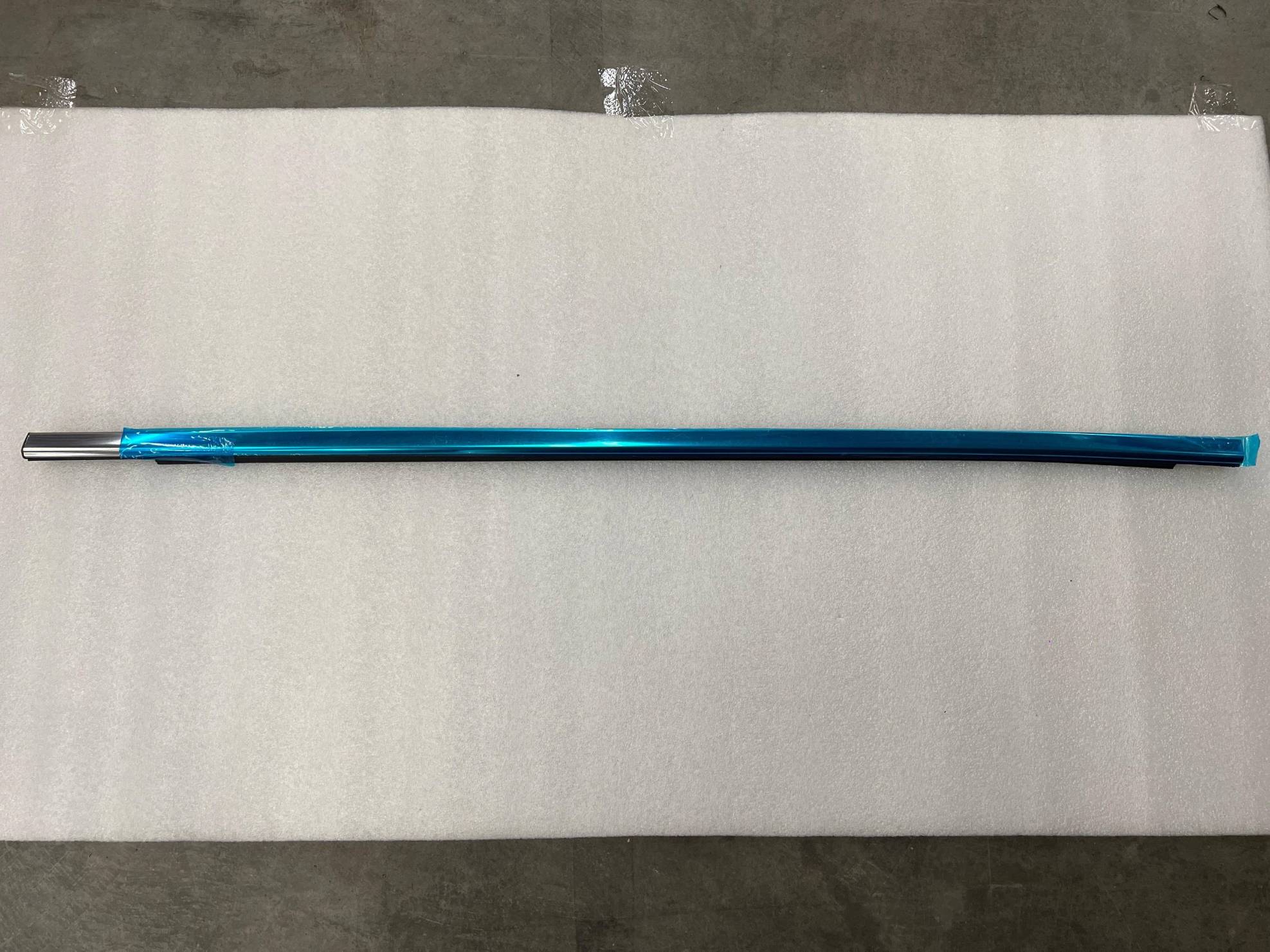 Left front door exterior belt weatherstrip