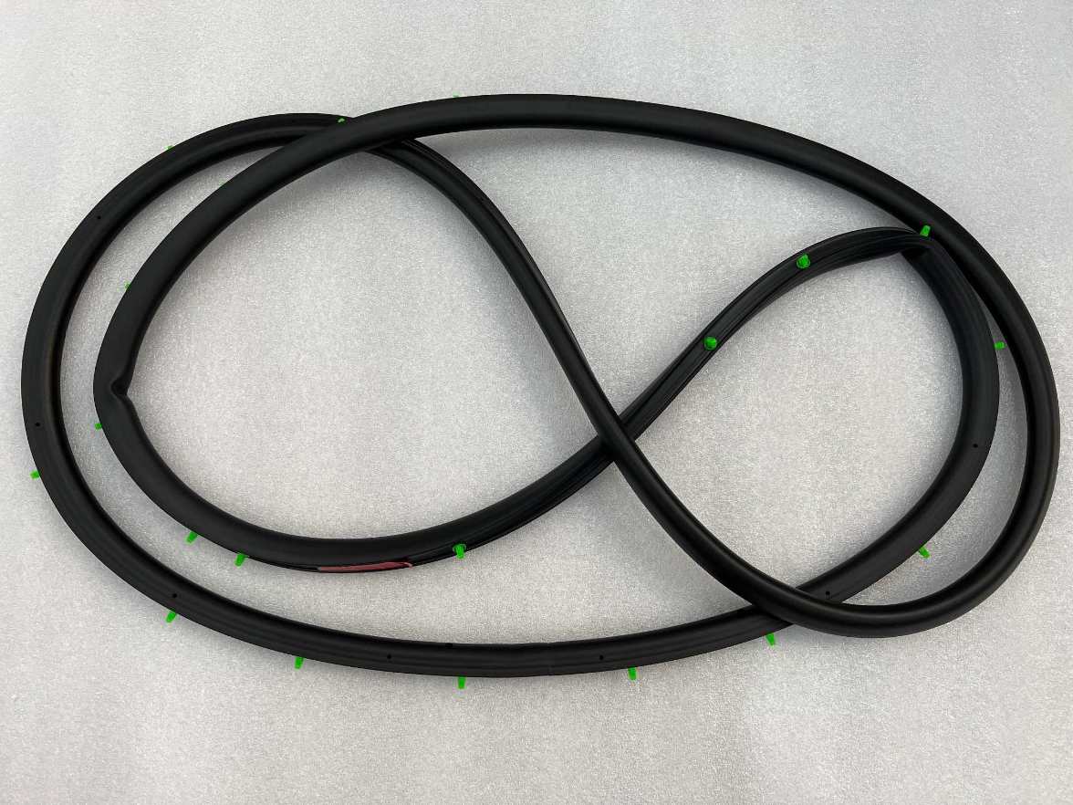 Right rear door weatherstrip