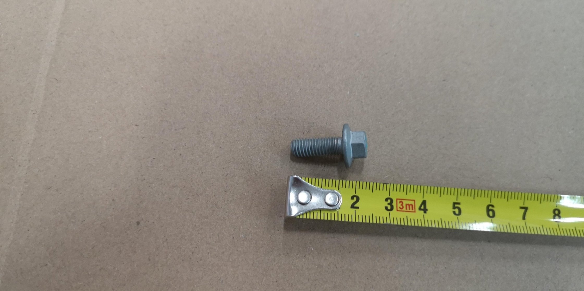 Q1800616T1F61HP1_Hex Flange Face Serrated Bolt