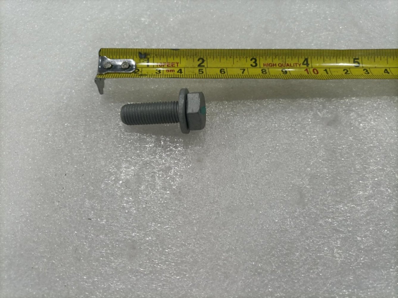 Q1401030TF61HP1.25_Hex Head Bolt and Plain Washer Assembly