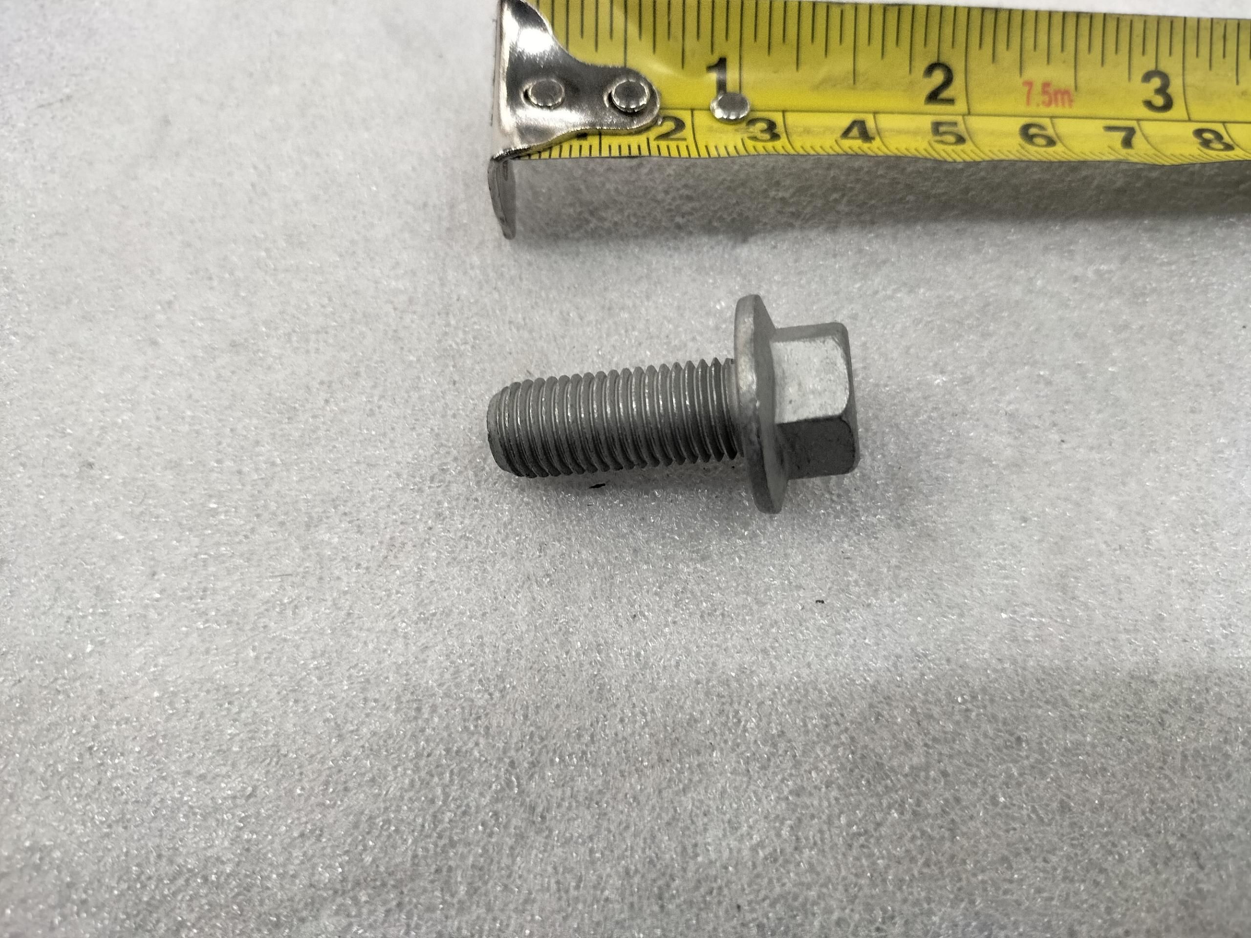 Q1841025TF61HP1.25_Hex Flange Bolt