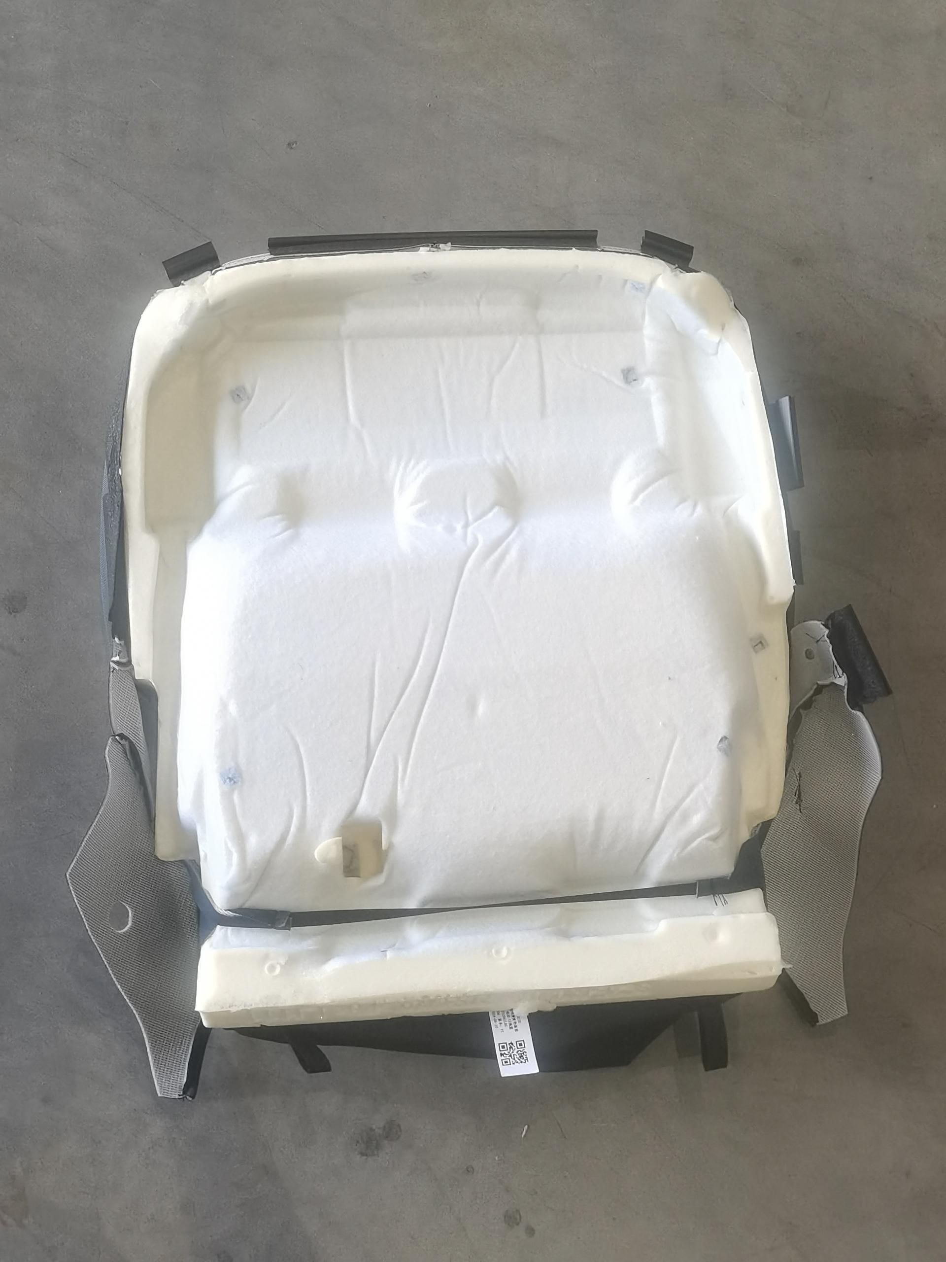 Driver Seat Cushion Cover and Foam Assembly-Sandstone Brown