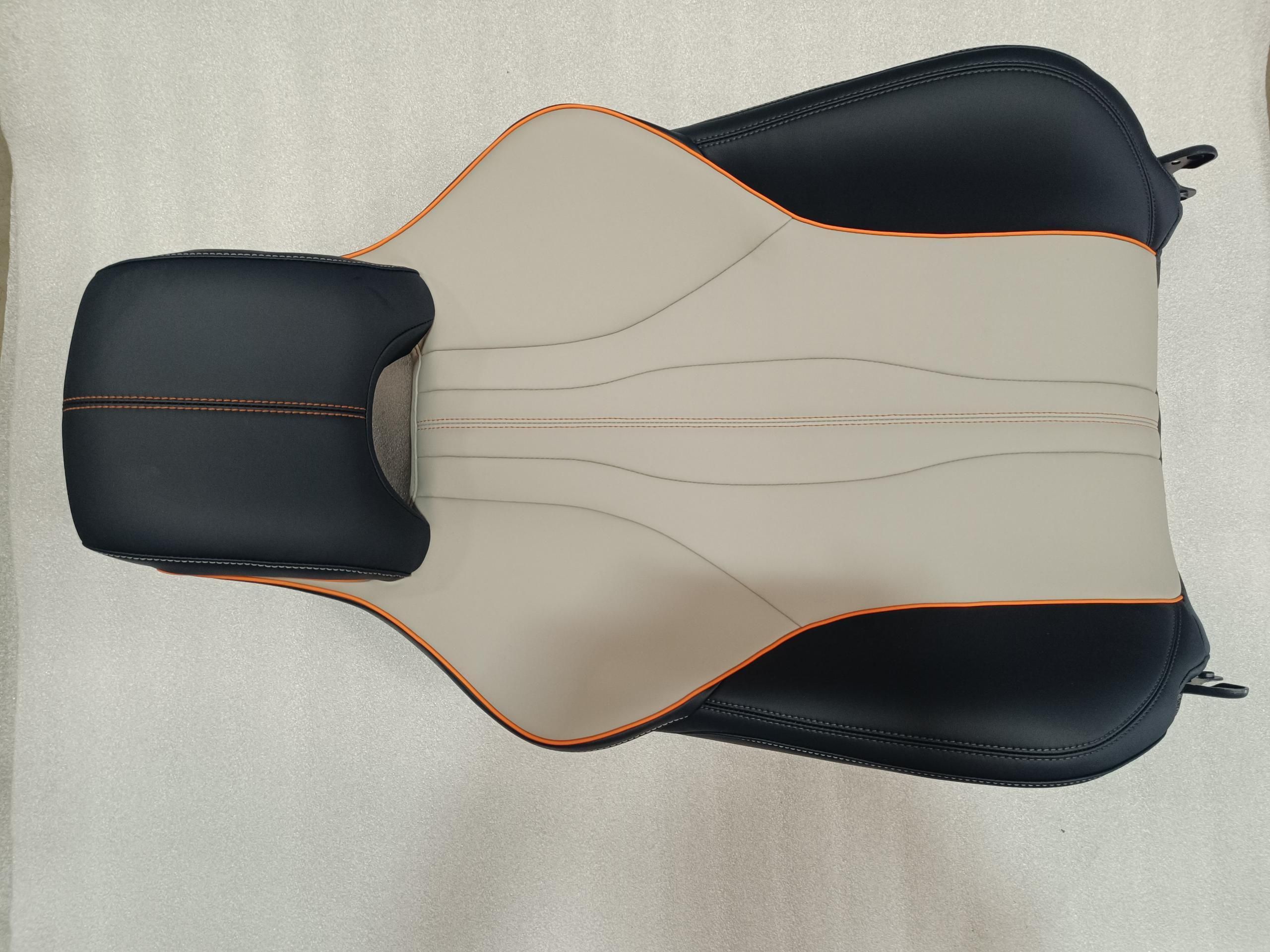 Driver seat backrest assembly
