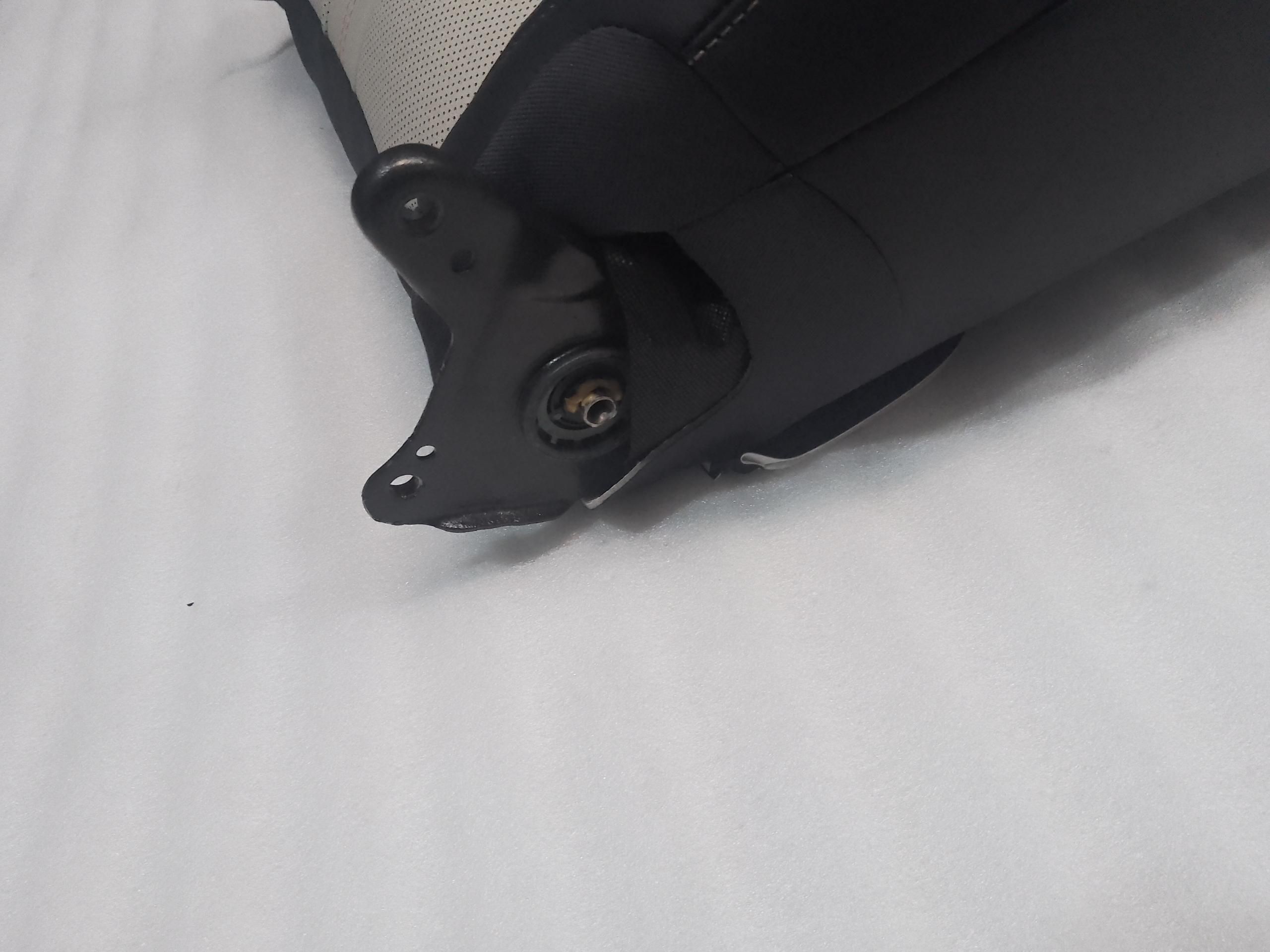 Driver seat backrest assembly