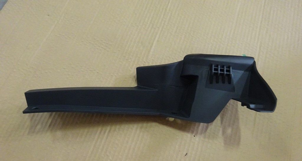 LH A-pillar corner trim panel assembly