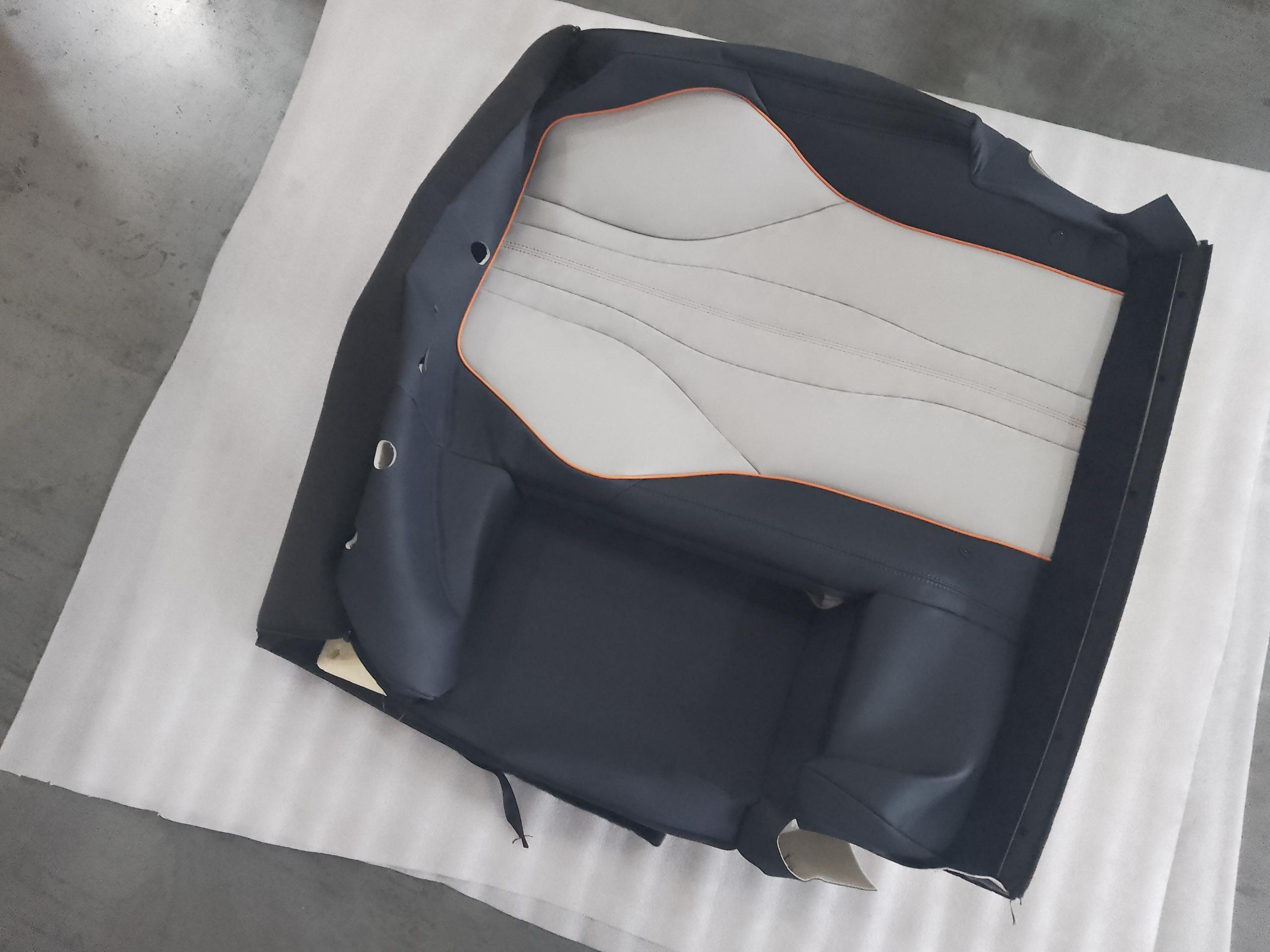 Left Rear Seatback Cover Foam Assembly