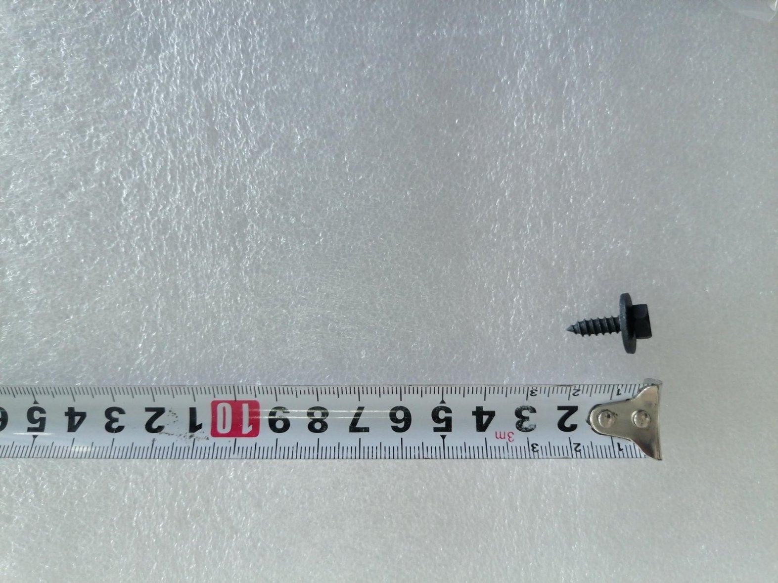 Q2754816F62KH+Q42248H_Cross Recessed Hex Head with Indentation Self-Tapping Screw and Large Washer Assembly