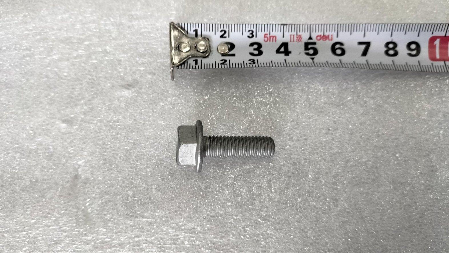 Q1860825TF61HP1.25_Hex Flange Bolt