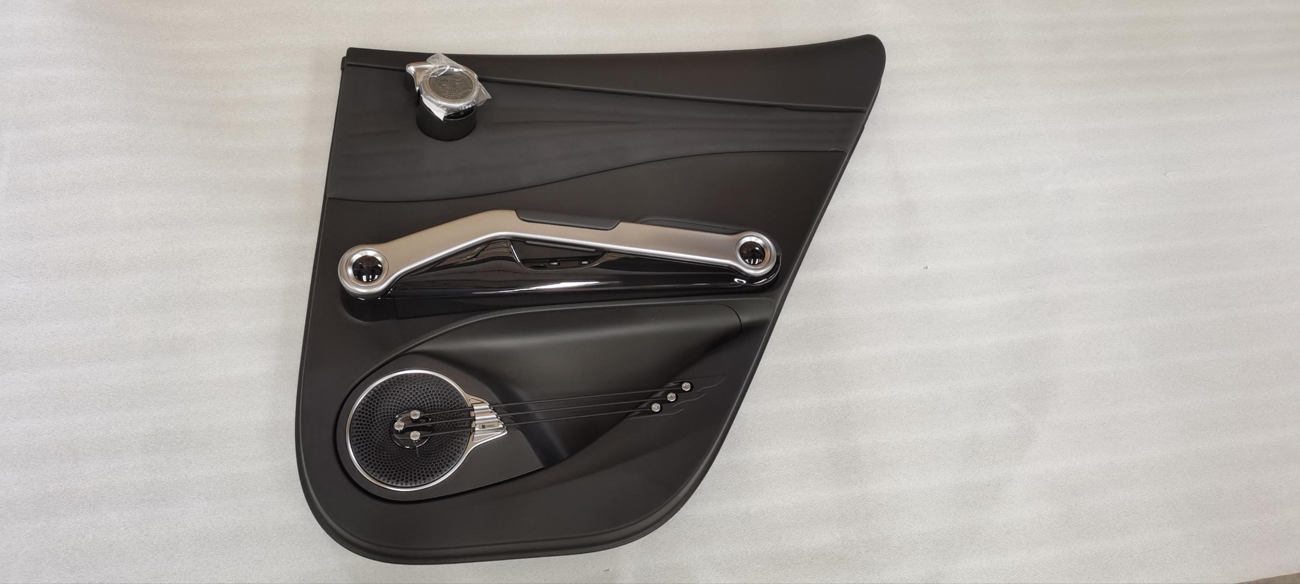 Right rear door trim panel assembly - Deep Black 5