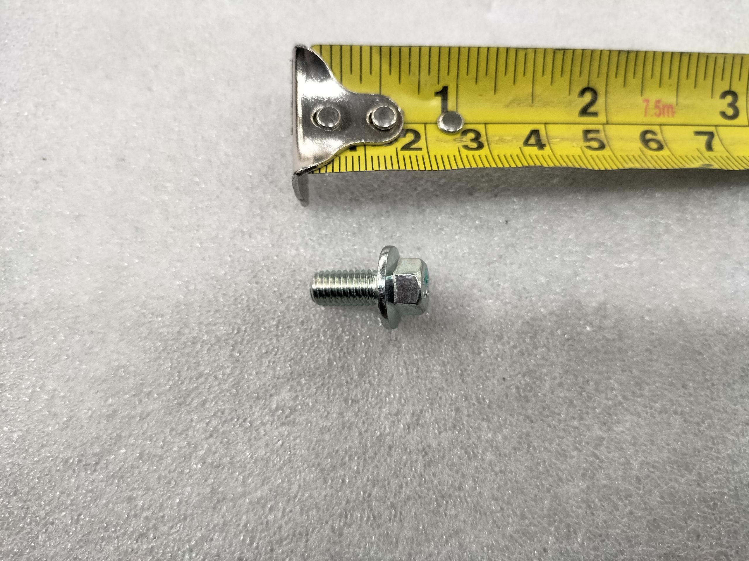 Q1800612T1F36HP1_Hex Flange Face Serrated Bolt
