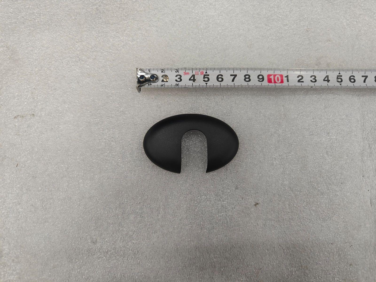 Right Sun Visor Mounting Base Cover - Dark Black 5