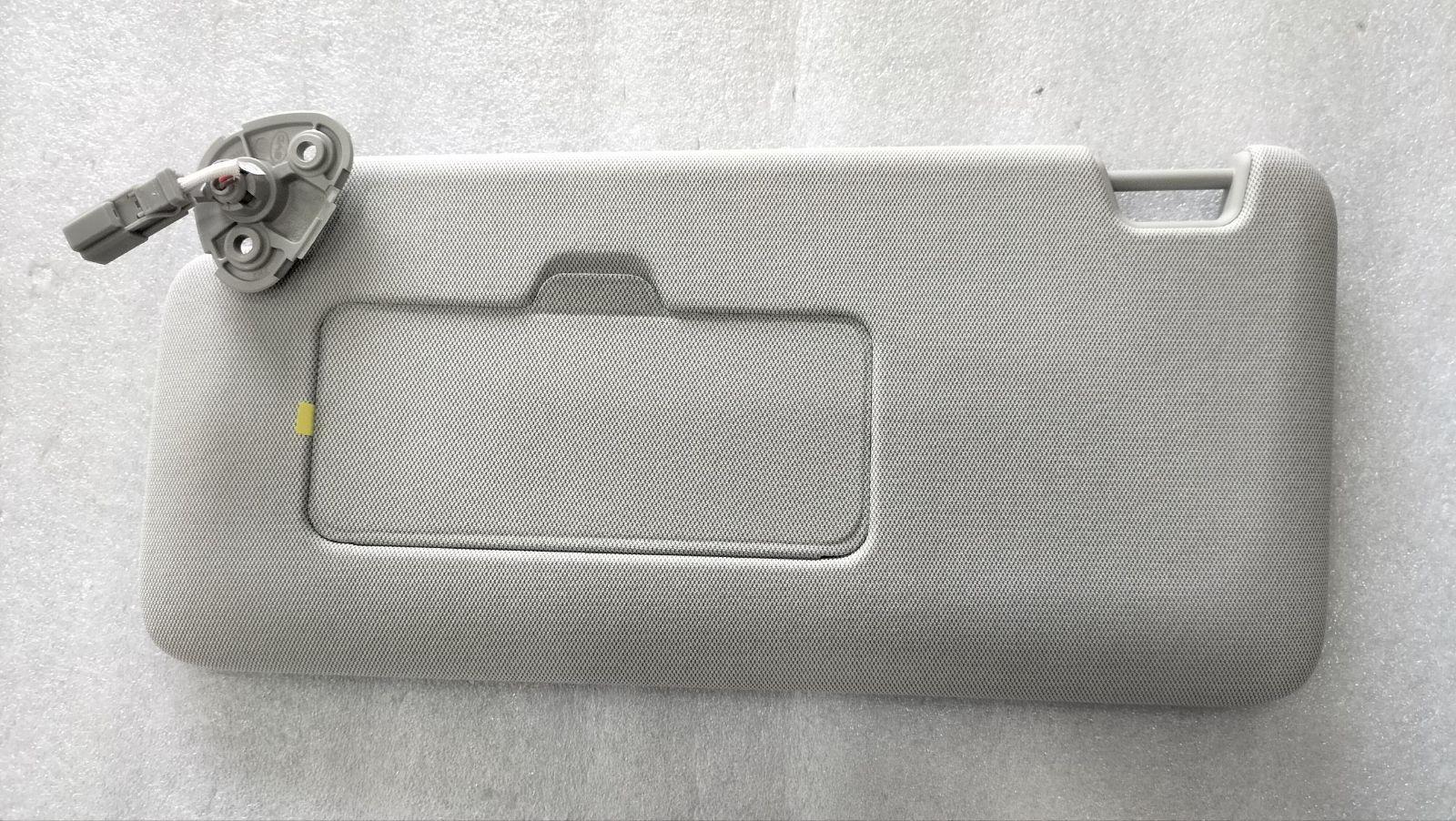 Left Sun Visor Assembly - Mist Grey