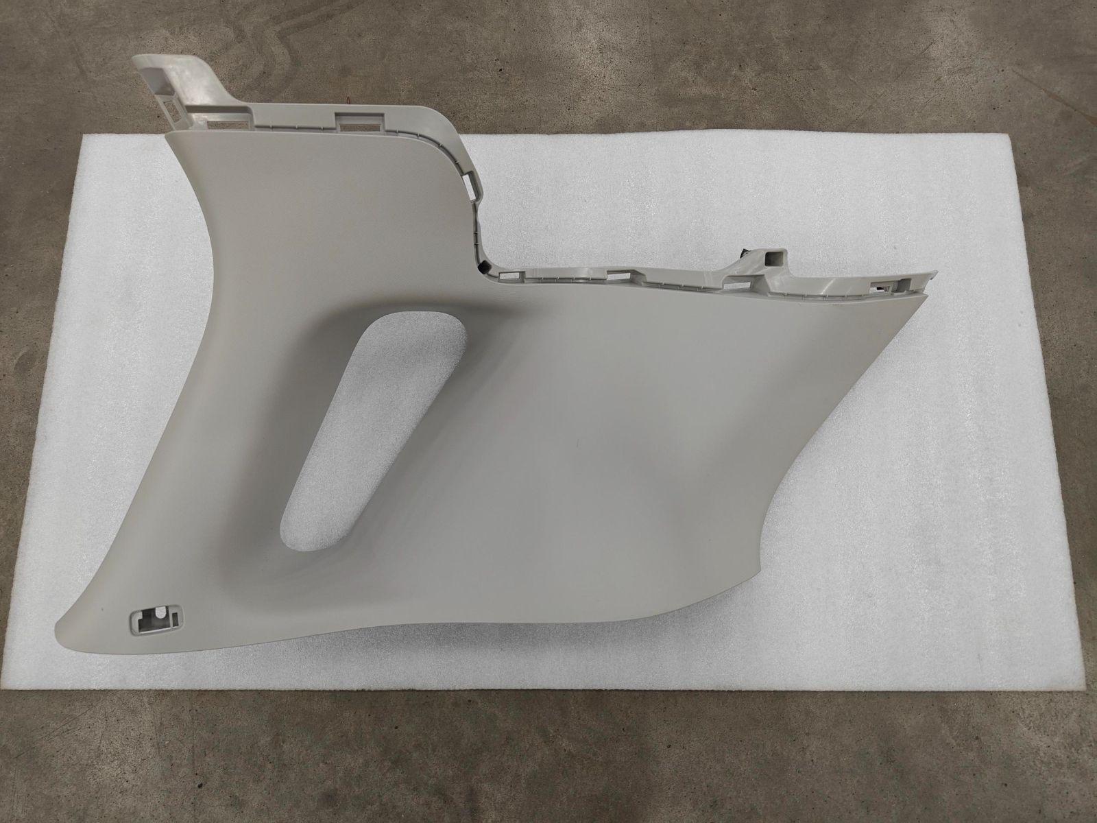 LH C-pillar upper trim panel assembly - Mist Grey