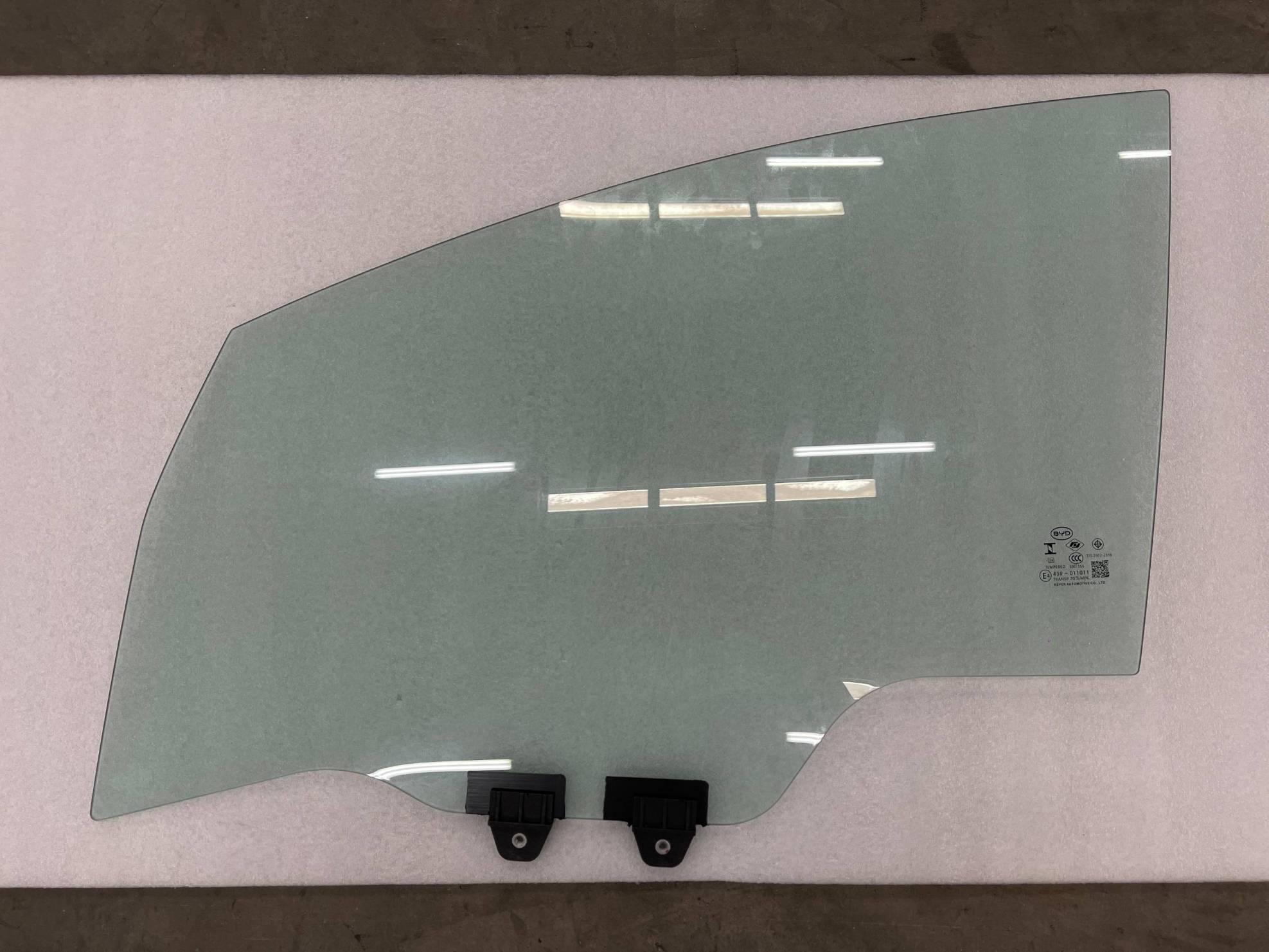 Front Left Door Glass Assembly