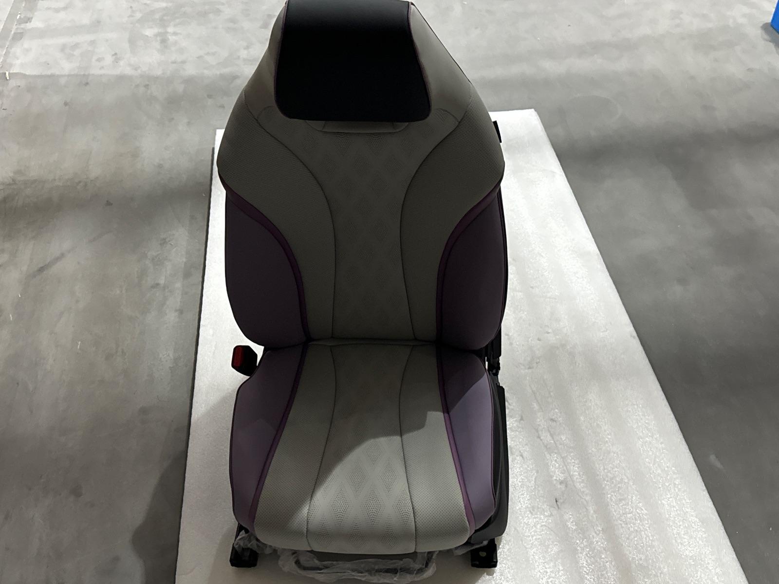 Front Passenger Seat Assembly - Grey Rose Pink